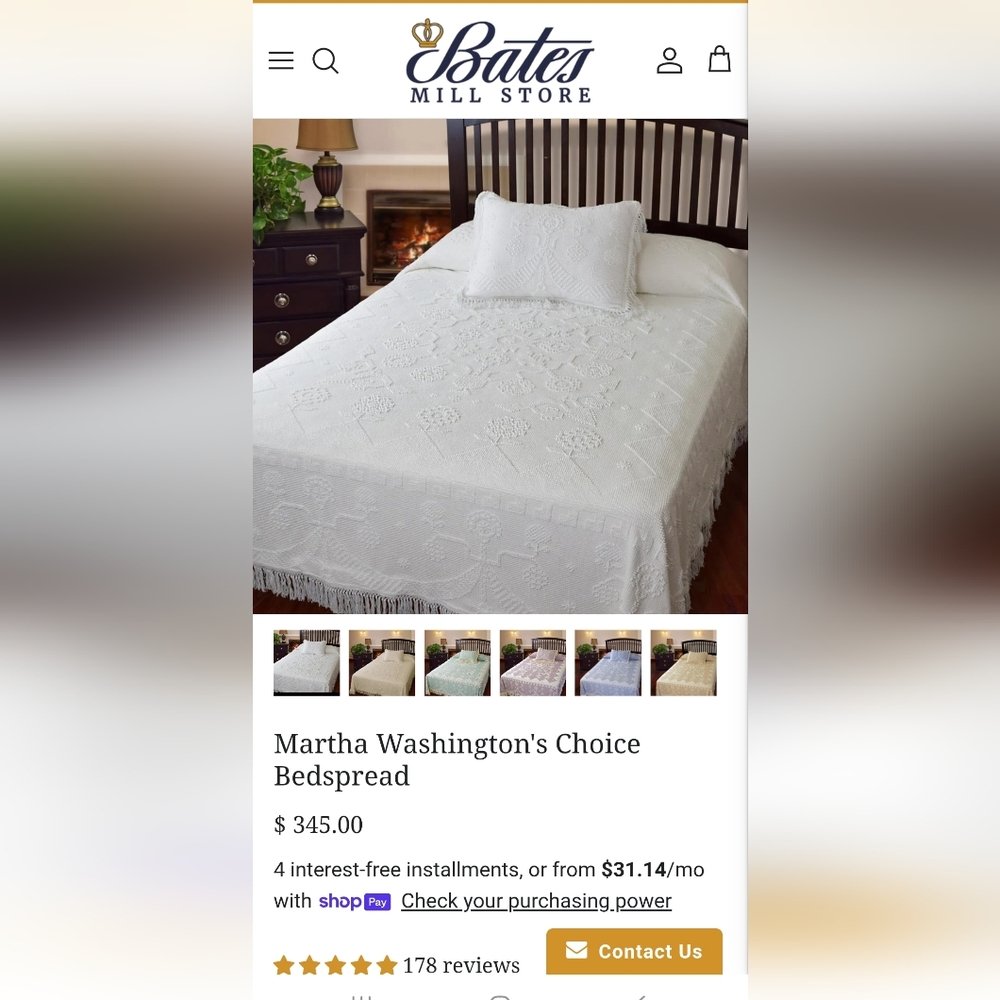 Bates Martha Washingtons Choice